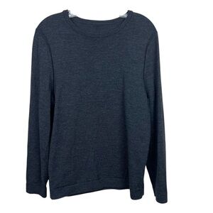 Lululemon Venture Crewneck Sweater - Heathered Black Men’s Small